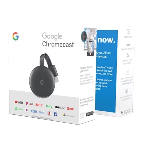 Google Chromecast 3– Easy TV Streaming via Wi-Fi
